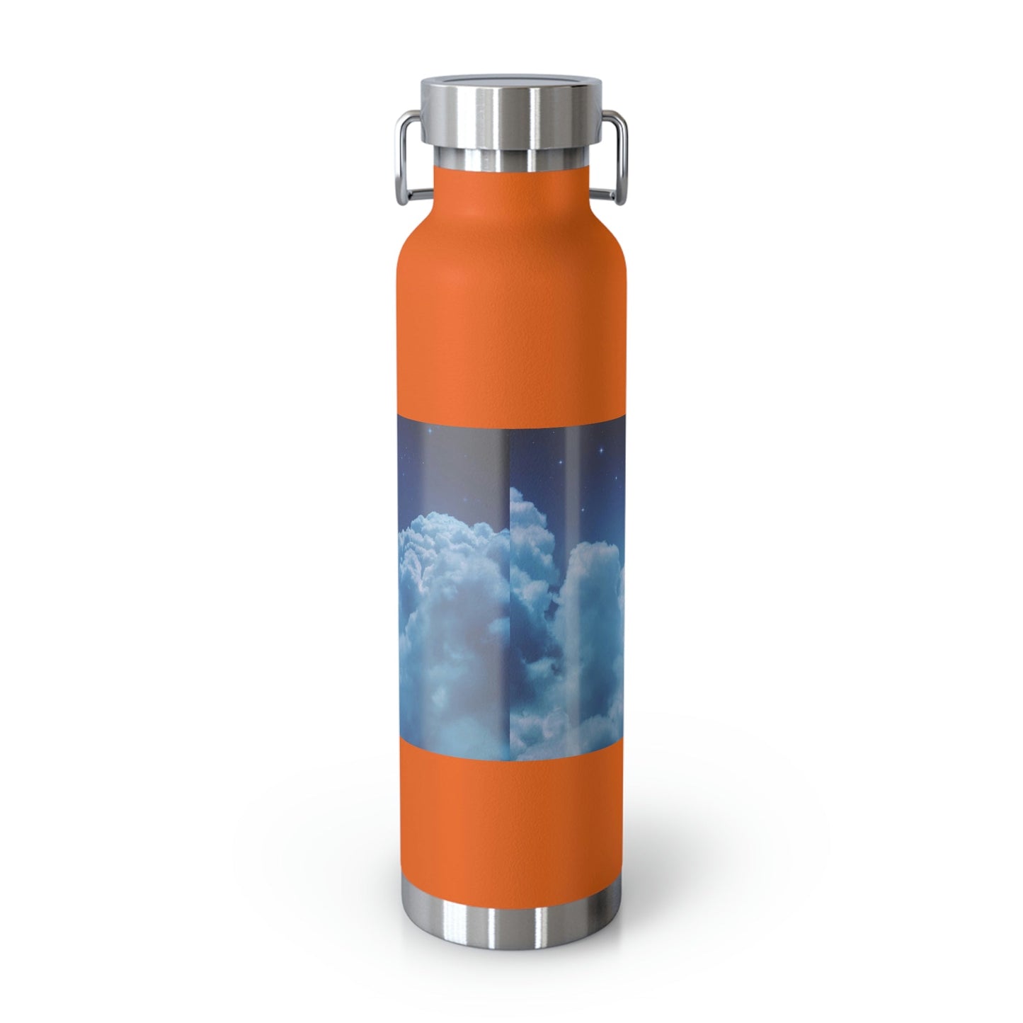 Whooping Cranes Midnight Run | Copper Vacuum Insulated Bottle, 22oz