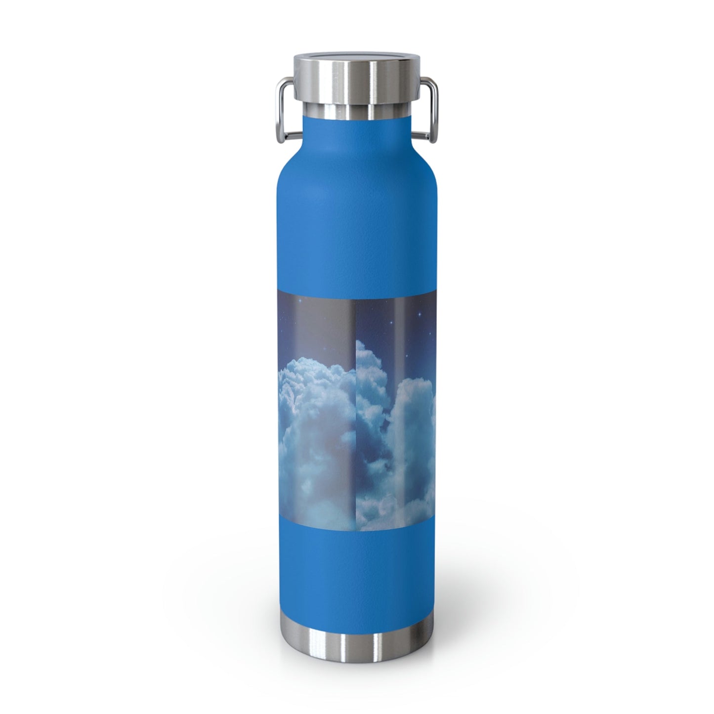 Whooping Cranes Midnight Run | Copper Vacuum Insulated Bottle, 22oz