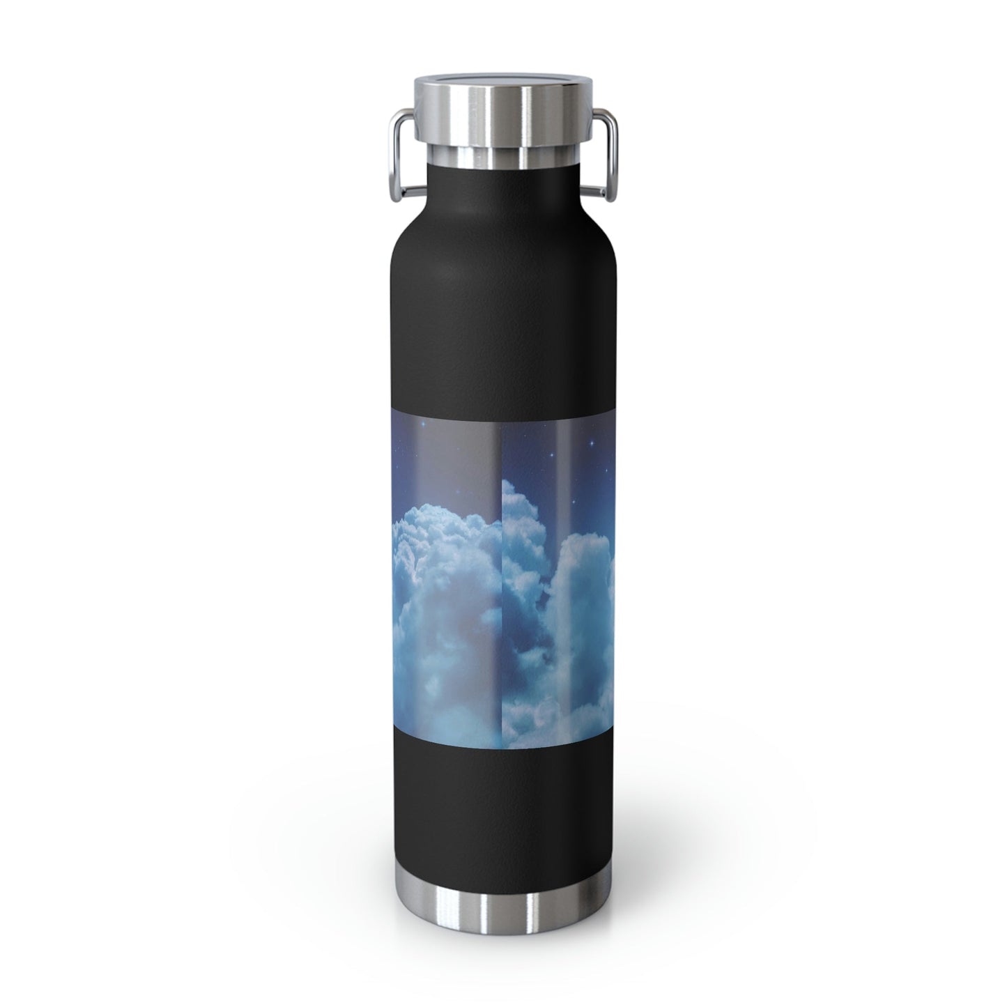 Whooping Cranes Midnight Run | Copper Vacuum Insulated Bottle, 22oz