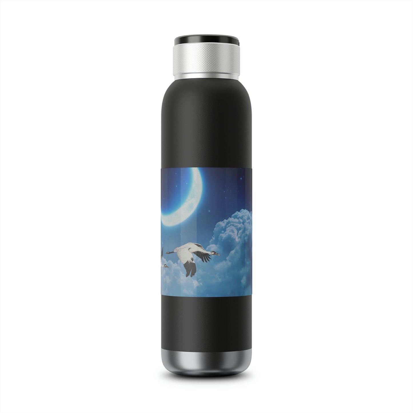 Whooping Cranes Midnight Run | Soundwave Copper Vacuum Audio Bottle 22oz