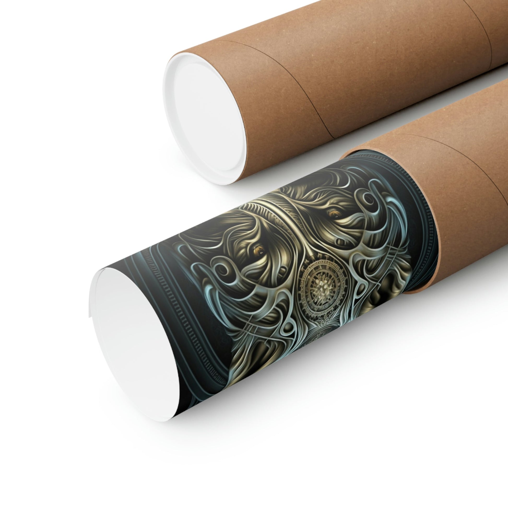 Wolf Inspirations - Courage - Premium Matte Vertical Posters