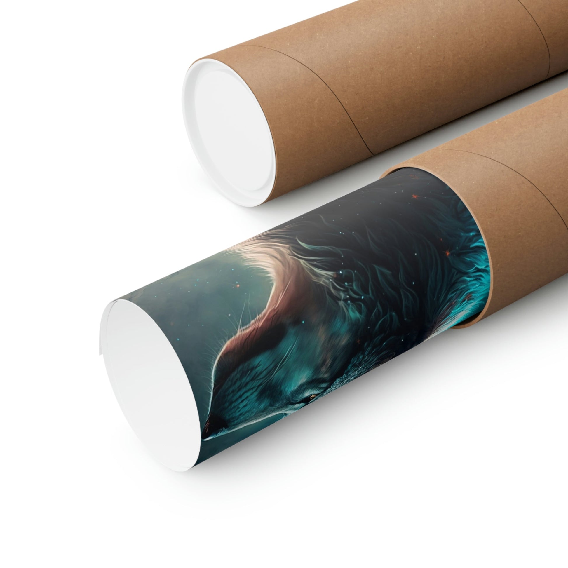 Wolf Inspirations - Dream Big and Dare to Fail - Premium Matte Vertical Posters