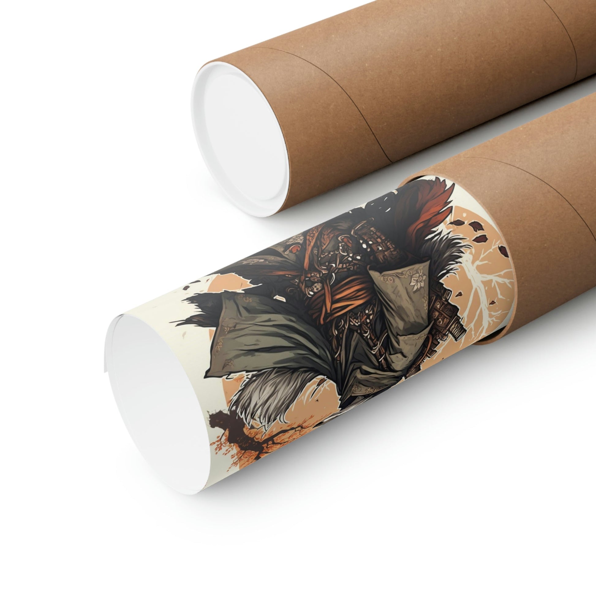 Wolf Inspirations - Fall Seven Times and Get Up Eight - Premium Matte Vertical Posters