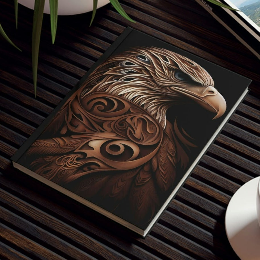 Wood Craft Bald Eagle Hard Backed Journal