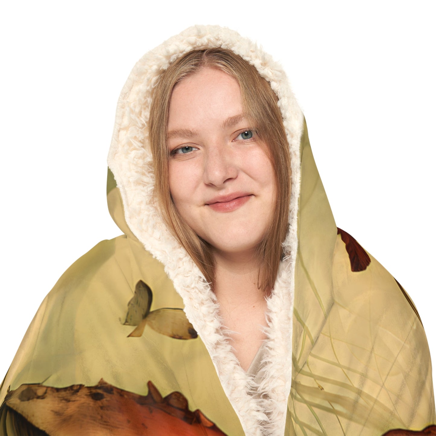 Woodland Fairy Grunge Hooded Blanket