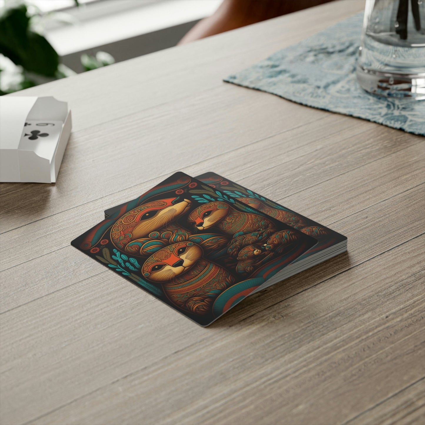 World of Color Otter Poker Playing Cards