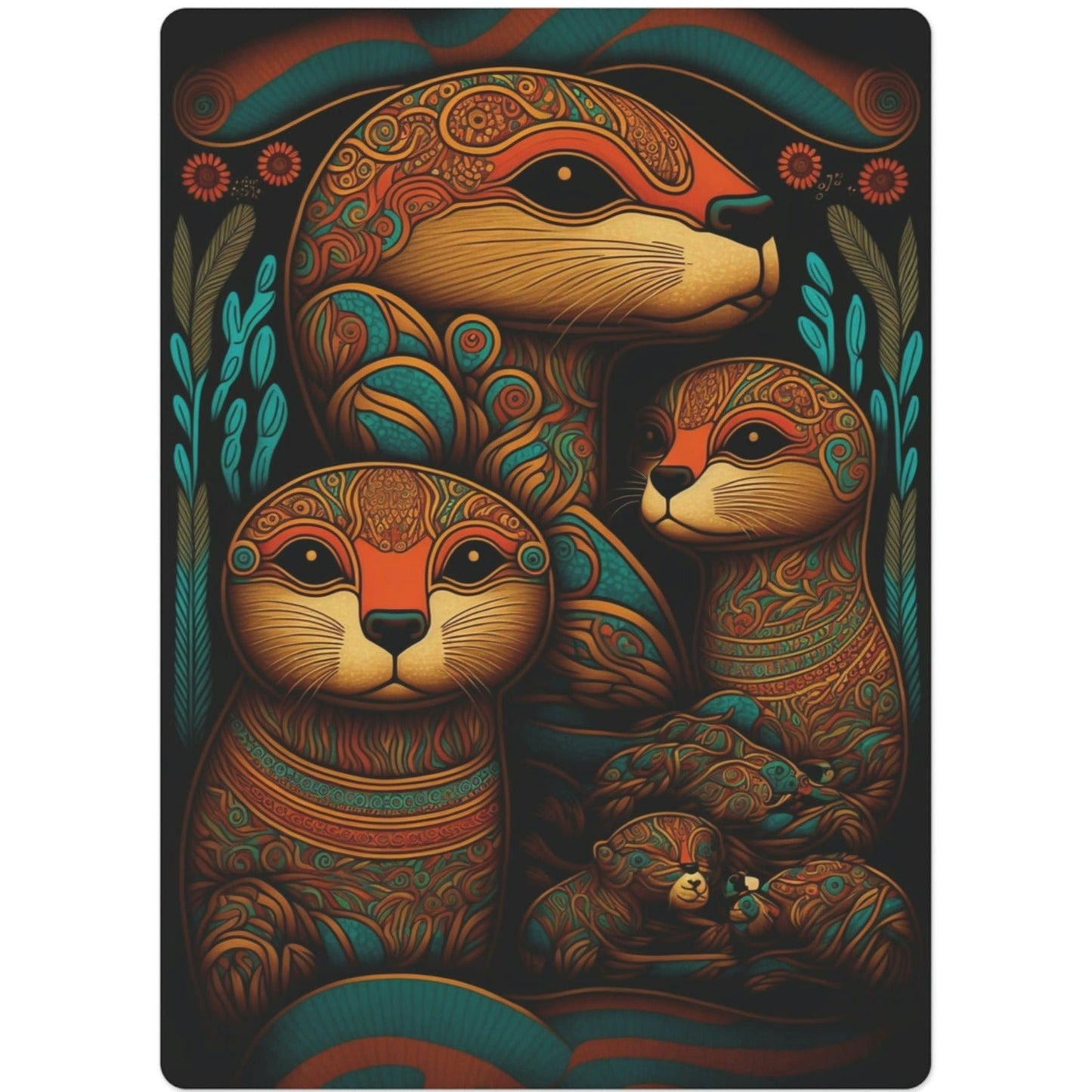 World of Color Otter Poker Playing Cards