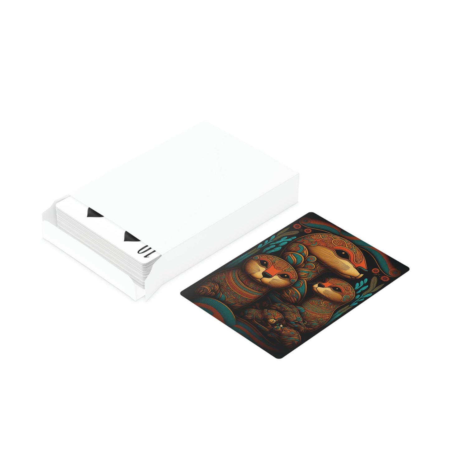 World of Color Otter Poker Playing Cards