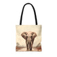 Bull Elephant Tote Bag