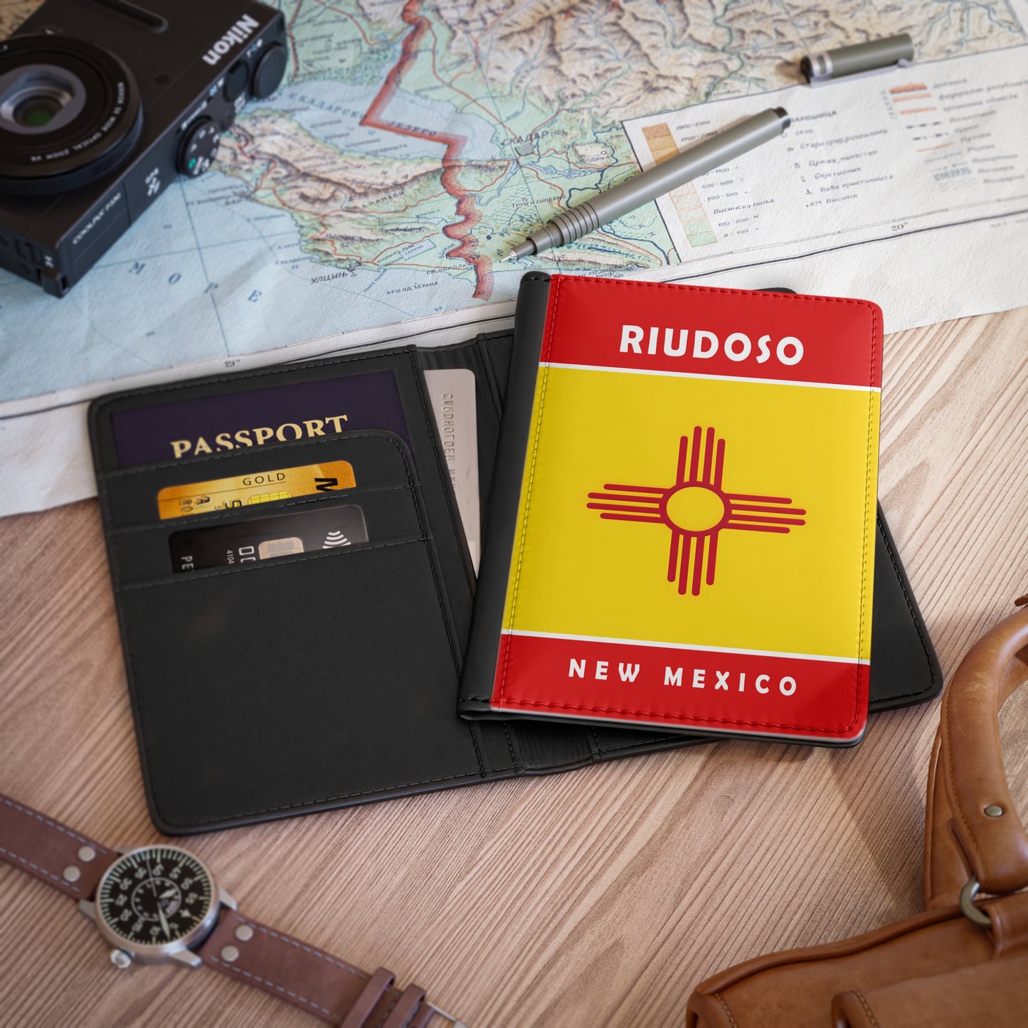 Riudoso New Mexico Passport Cover