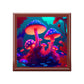 Mushroom Glow Jewelry Box — Neon Fantasy Keepsake Box