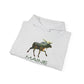 Maine Moose Hooded Sweatshirt - Nice Souvenir as Well as a Thoughtful Gift