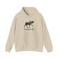 Maine Moose Hooded Sweatshirt - Nice Souvenir as Well as a Thoughtful Gift