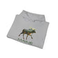 Maine Moose Hooded Sweatshirt - Nice Souvenir as Well as a Thoughtful Gift