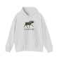 Maine Moose Hooded Sweatshirt - Nice Souvenir as Well as a Thoughtful Gift