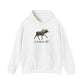 Maine Moose Hooded Sweatshirt - Nice Souvenir as Well as a Thoughtful Gift