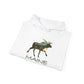 Maine Moose Hooded Sweatshirt - Nice Souvenir as Well as a Thoughtful Gift