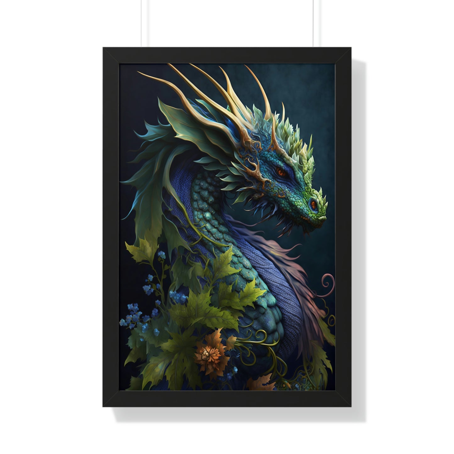 Mr. Dragon | Framed Vertical Poster