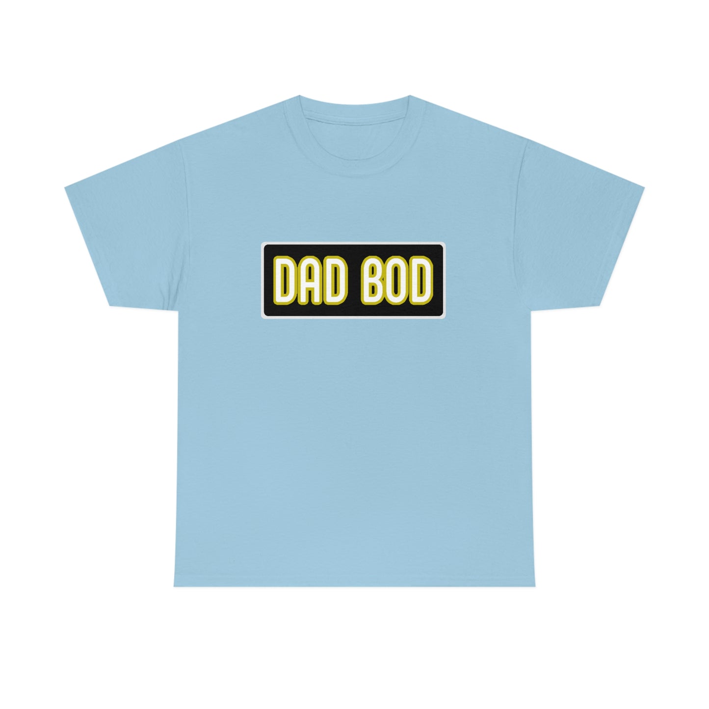 Dad Bod Unisex Heavy Cotton Tee Father Daddy Body Joke fun funny Present Gift