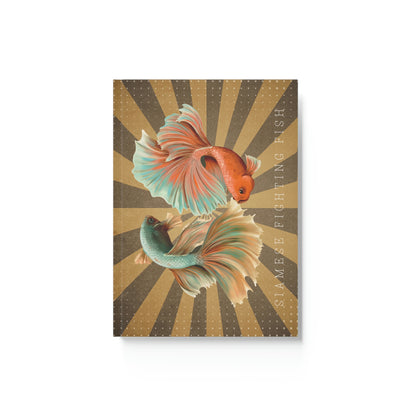 Siamese Fighting Fish Hard Backed Journal