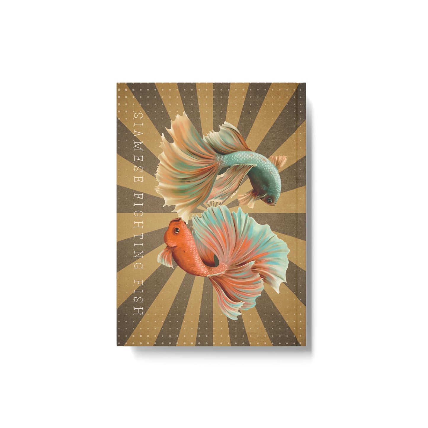 Siamese Fighting Fish Hard Backed Journal