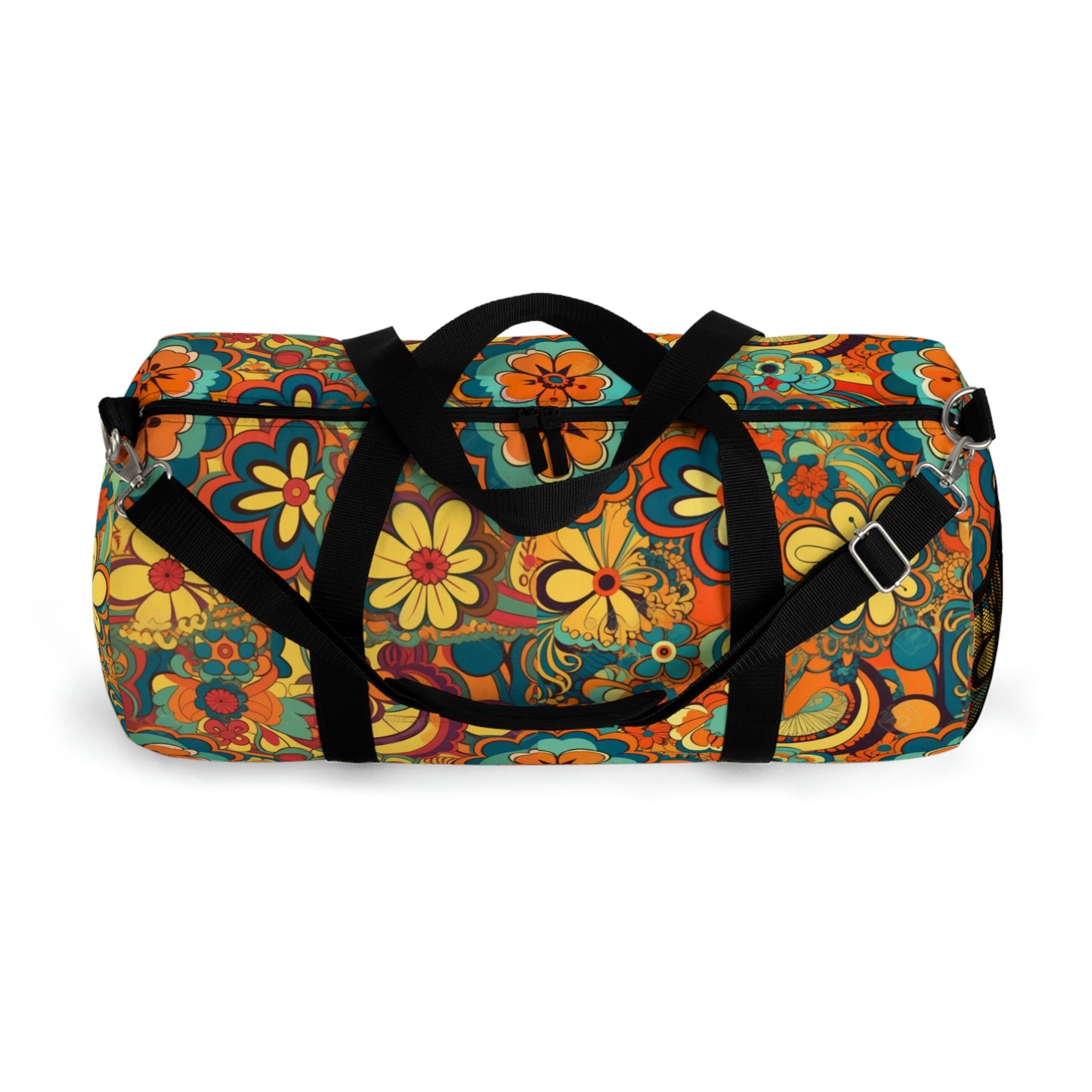 BOHO Floral Duffel Bag - Take a trip back to the 60's with this hippy inspired fairycore duffle