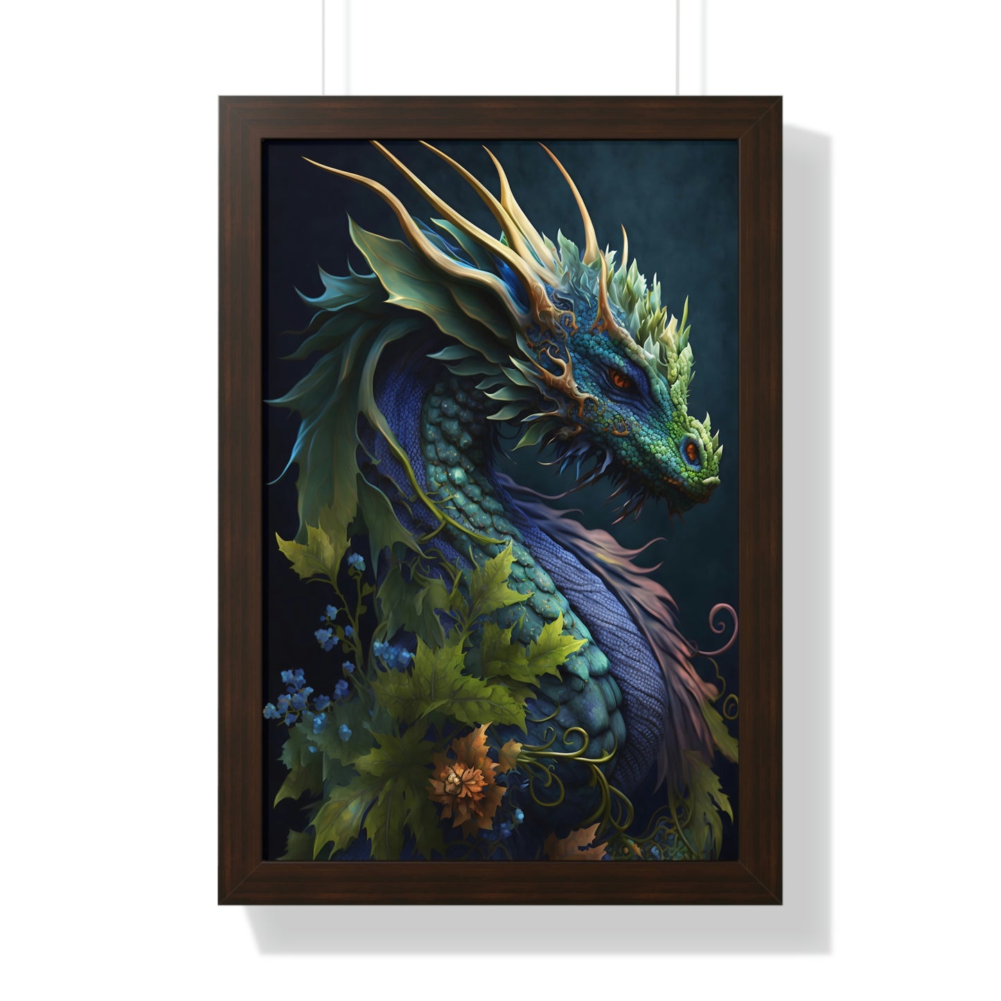 Mr. Dragon | Framed Vertical Poster