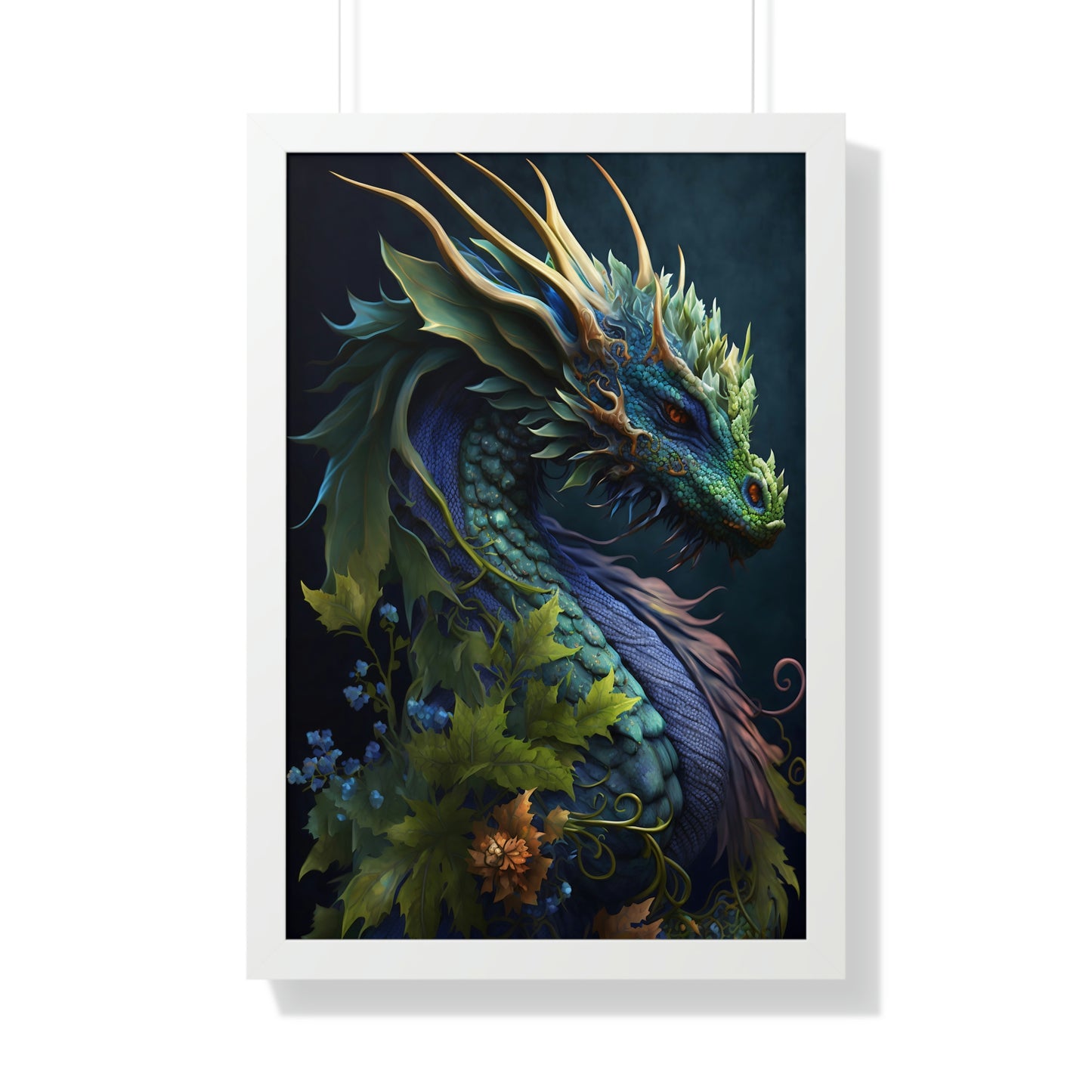 Mr. Dragon | Framed Vertical Poster