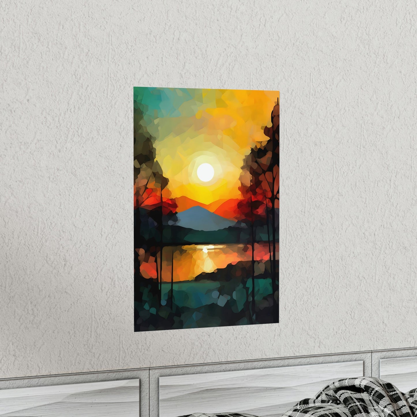 Abstract Landscape | Premium Matte Vertical Posters