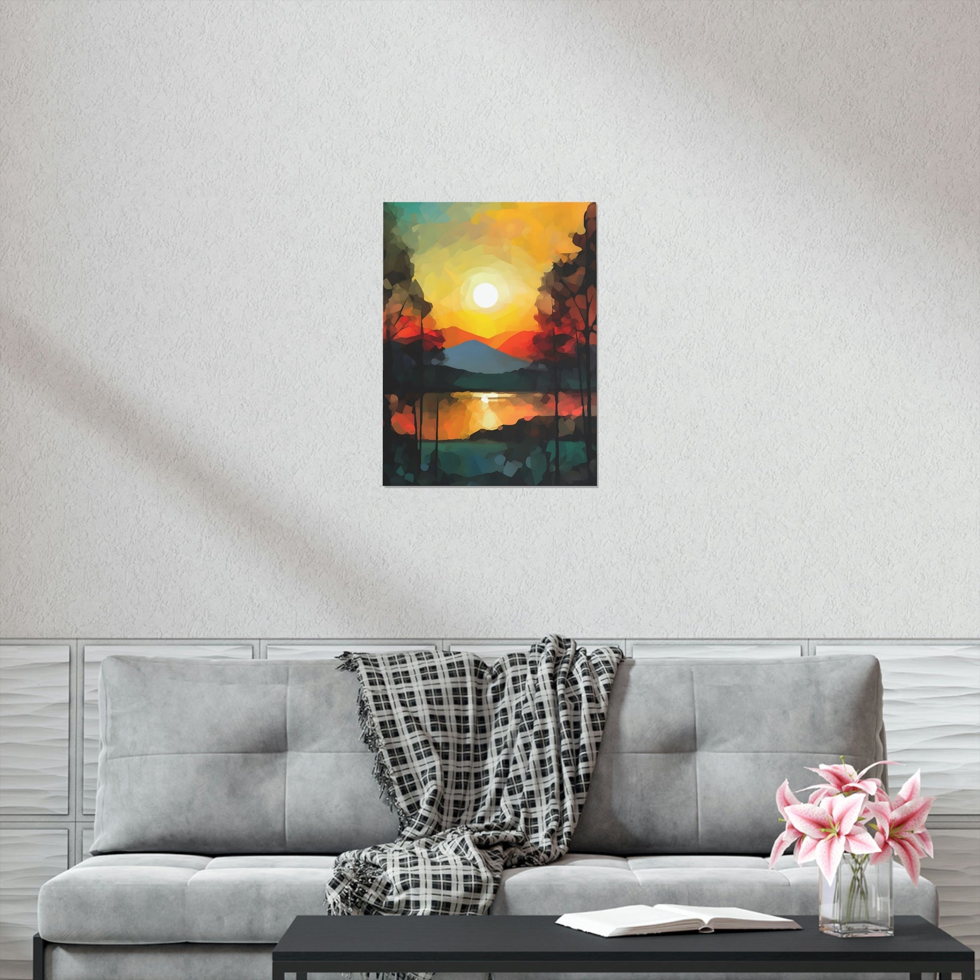 Abstract Landscape | Premium Matte Vertical Posters