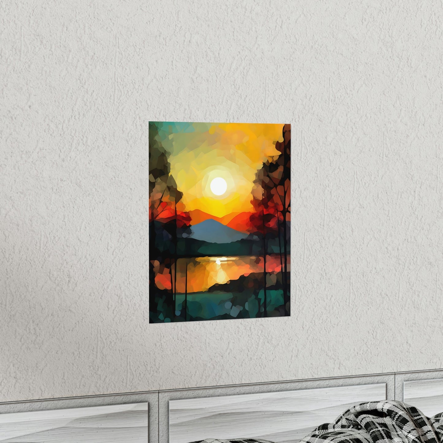 Abstract Landscape | Premium Matte Vertical Posters