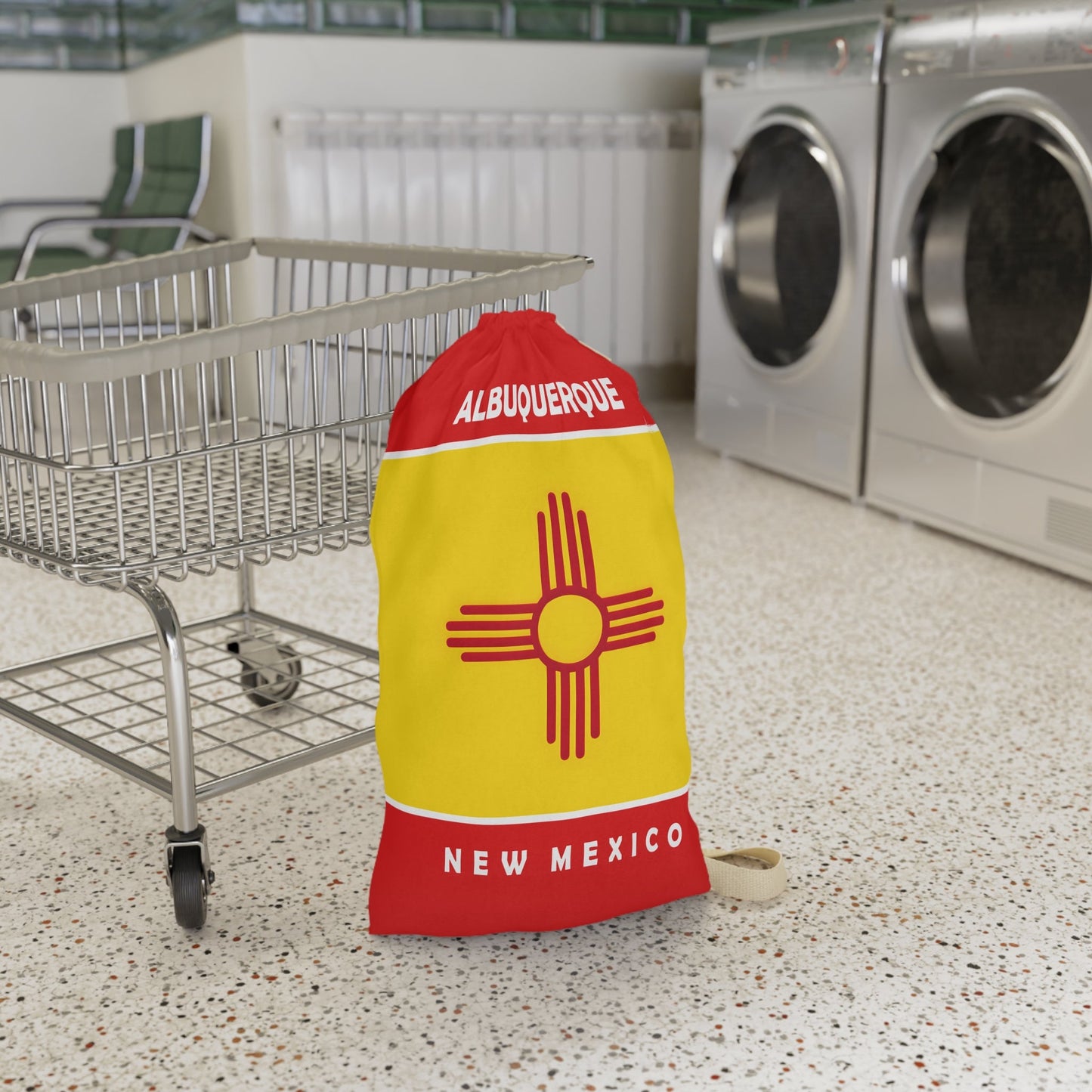 Albuquerque New Mexico Laundry Bag