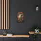 American Kestrel Canvas Gallery Wraps - Art Nouveau Vintage Falcon art