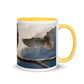 American Kestrel Mug with Color Inside