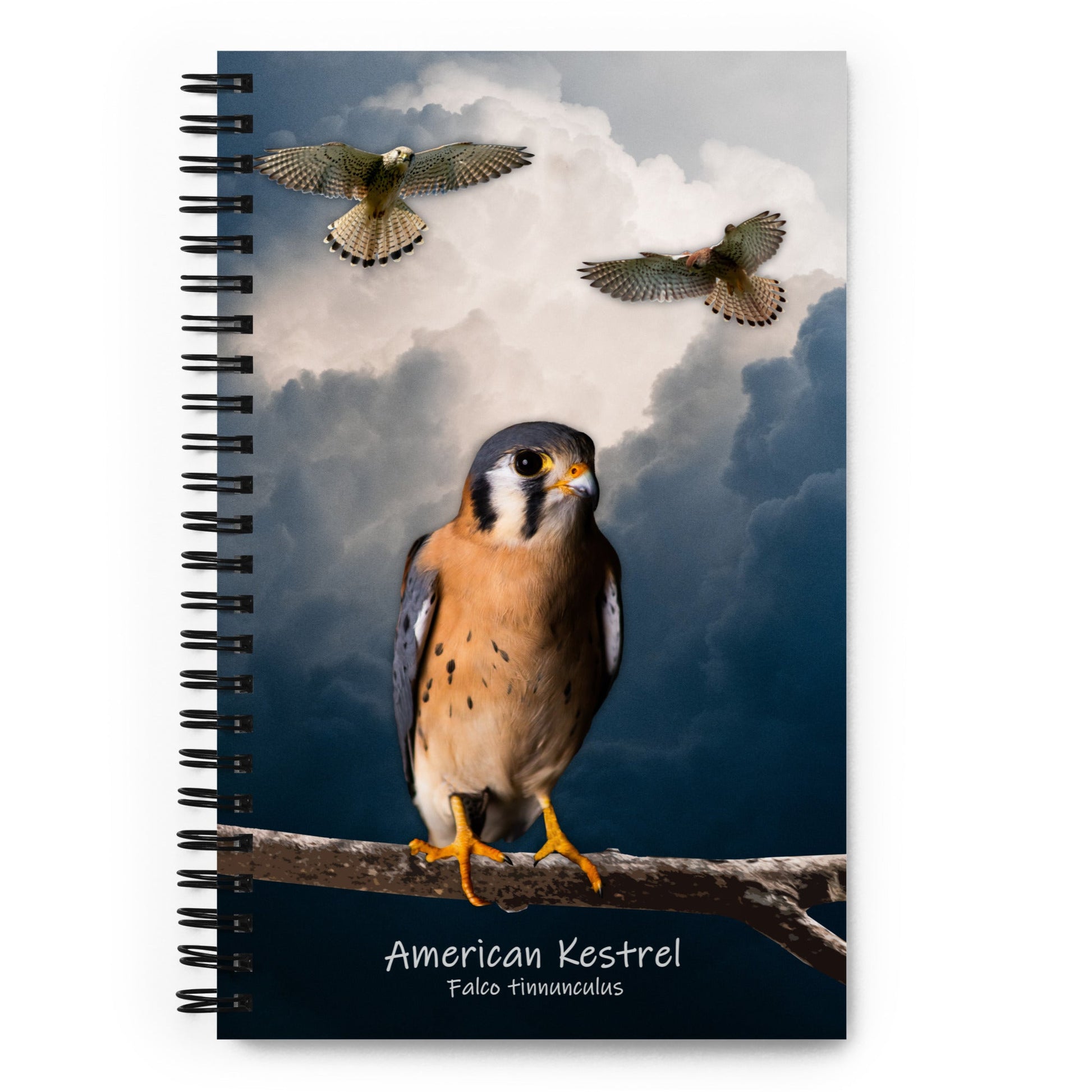 American Kestrel Spiral Notebook