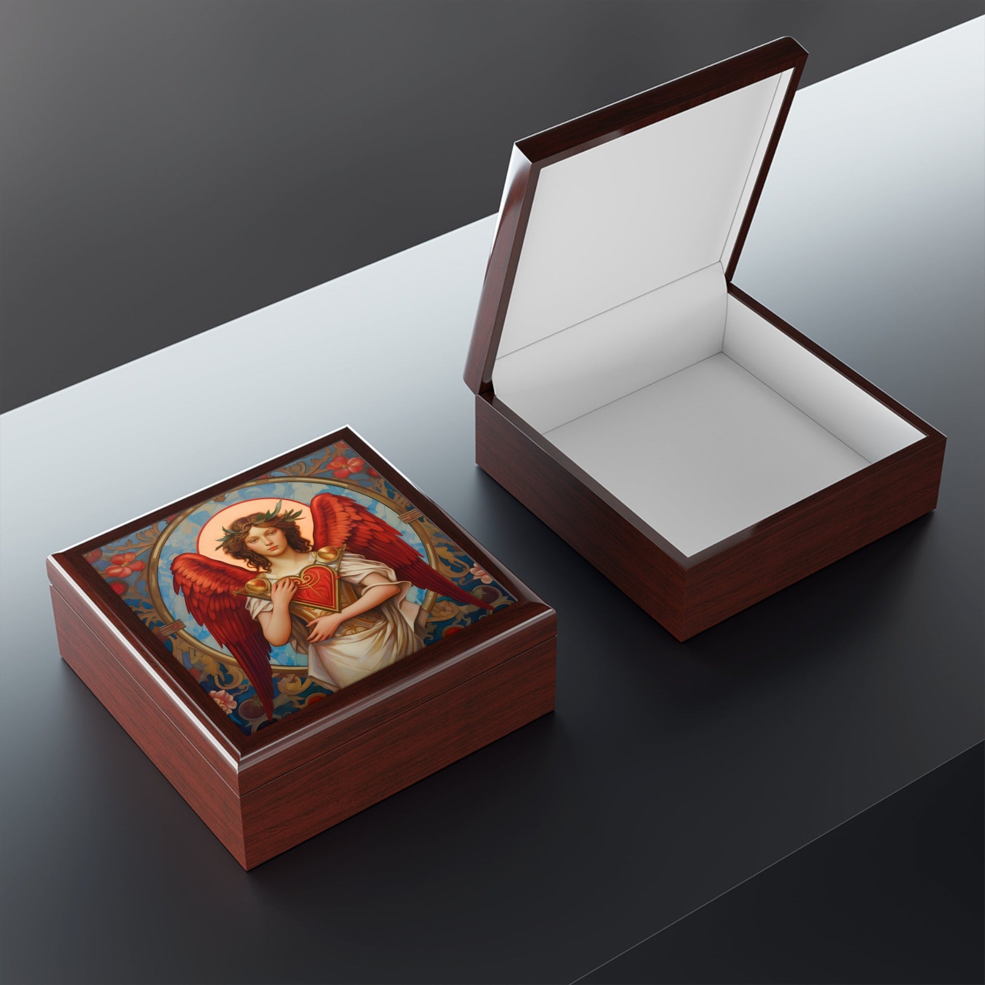 Angel Heart Gift Jewelry Box