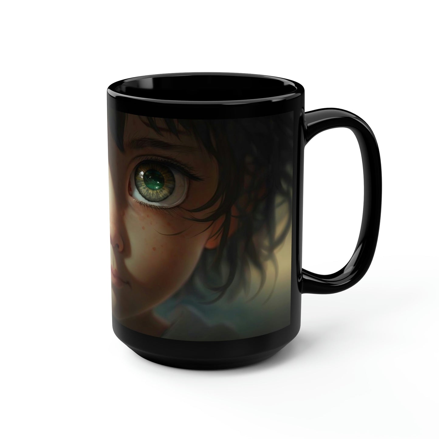 Anime Eyes - 15 oz Coffee Mug