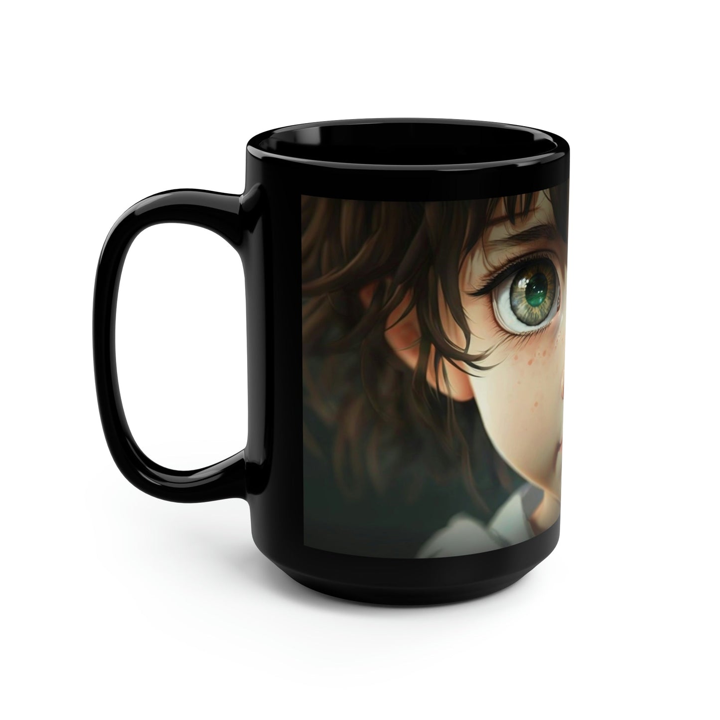 Anime Eyes - 15 oz Coffee Mug