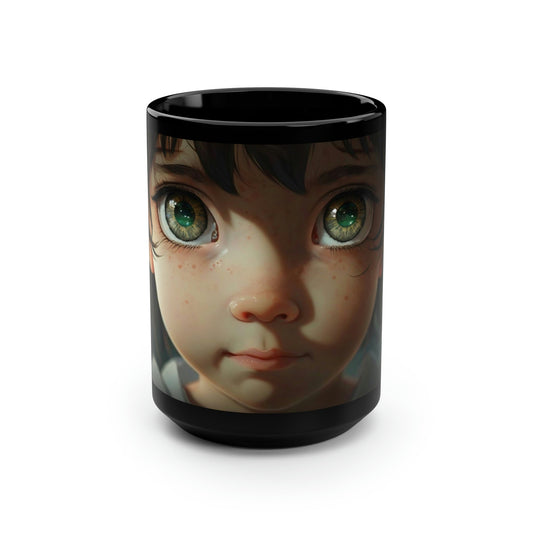 Anime Eyes - 15 oz Coffee Mug