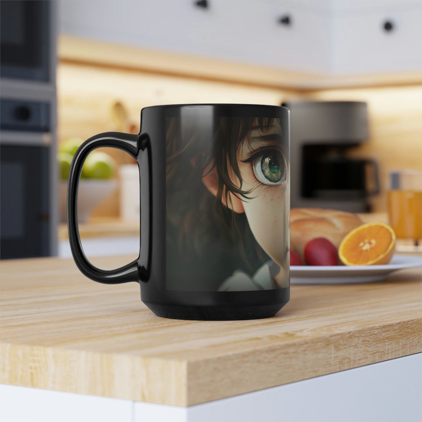 Anime Eyes - 15 oz Coffee Mug