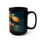 Anime Magic Mushrooms 15 oz Coffee Mug perfect for the mushrooming fan or as a birthday gift for nature lovers
