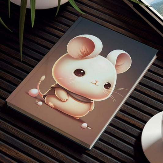 Anime Mouse Hard Backed Journal