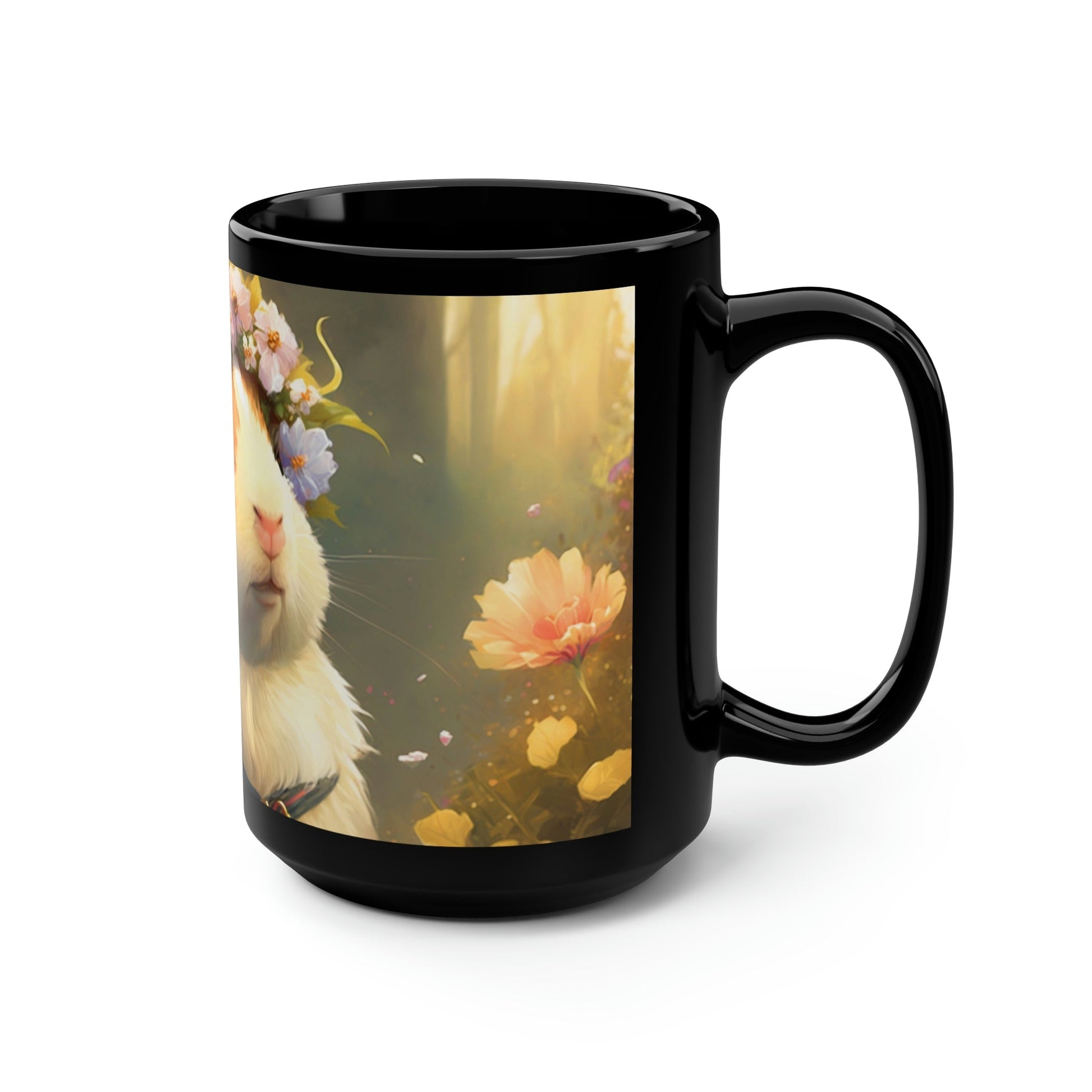 Anime Princess Guinea Pig 15 oz Coffee Mug