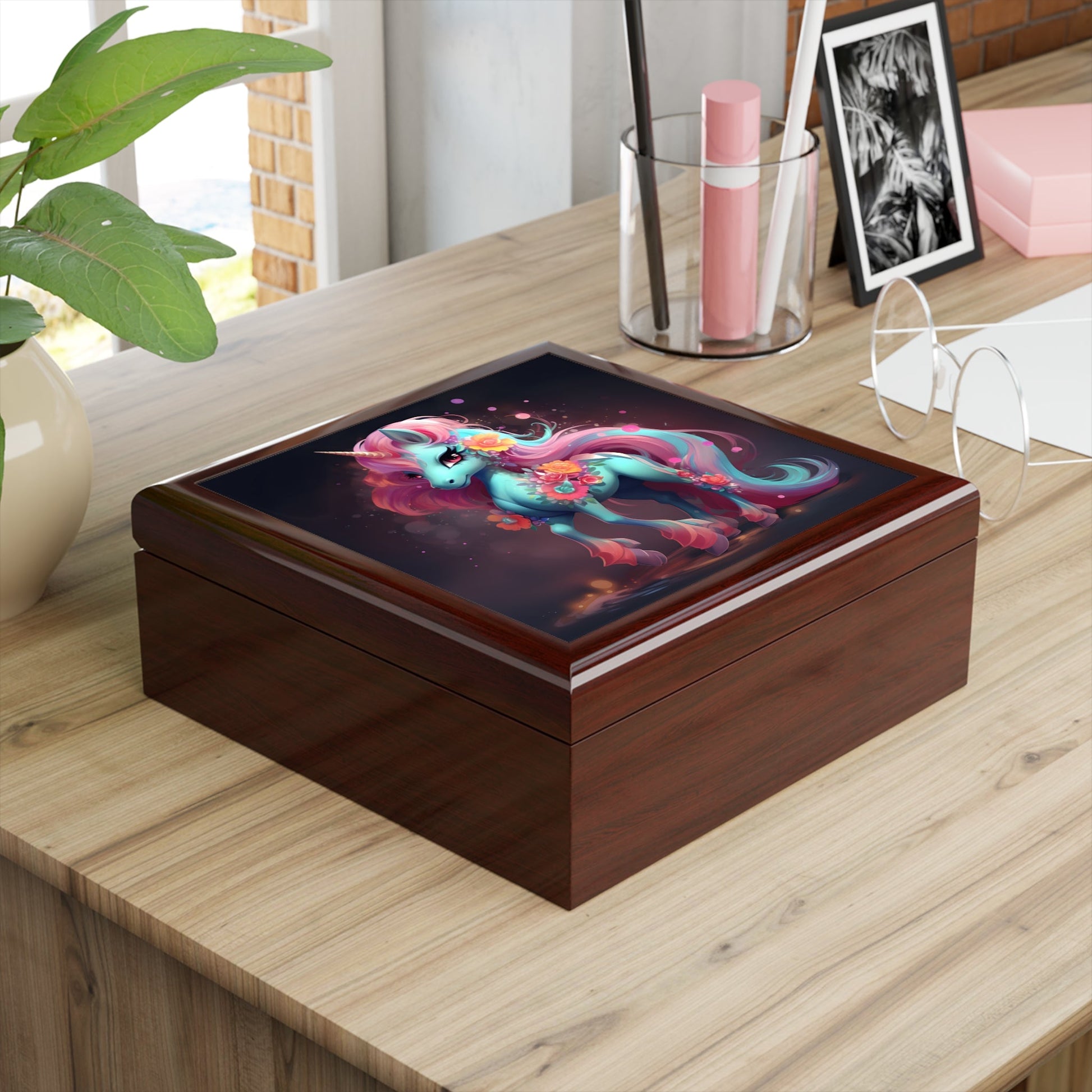 Anime Style Unicorn Gift & Jewelry Box