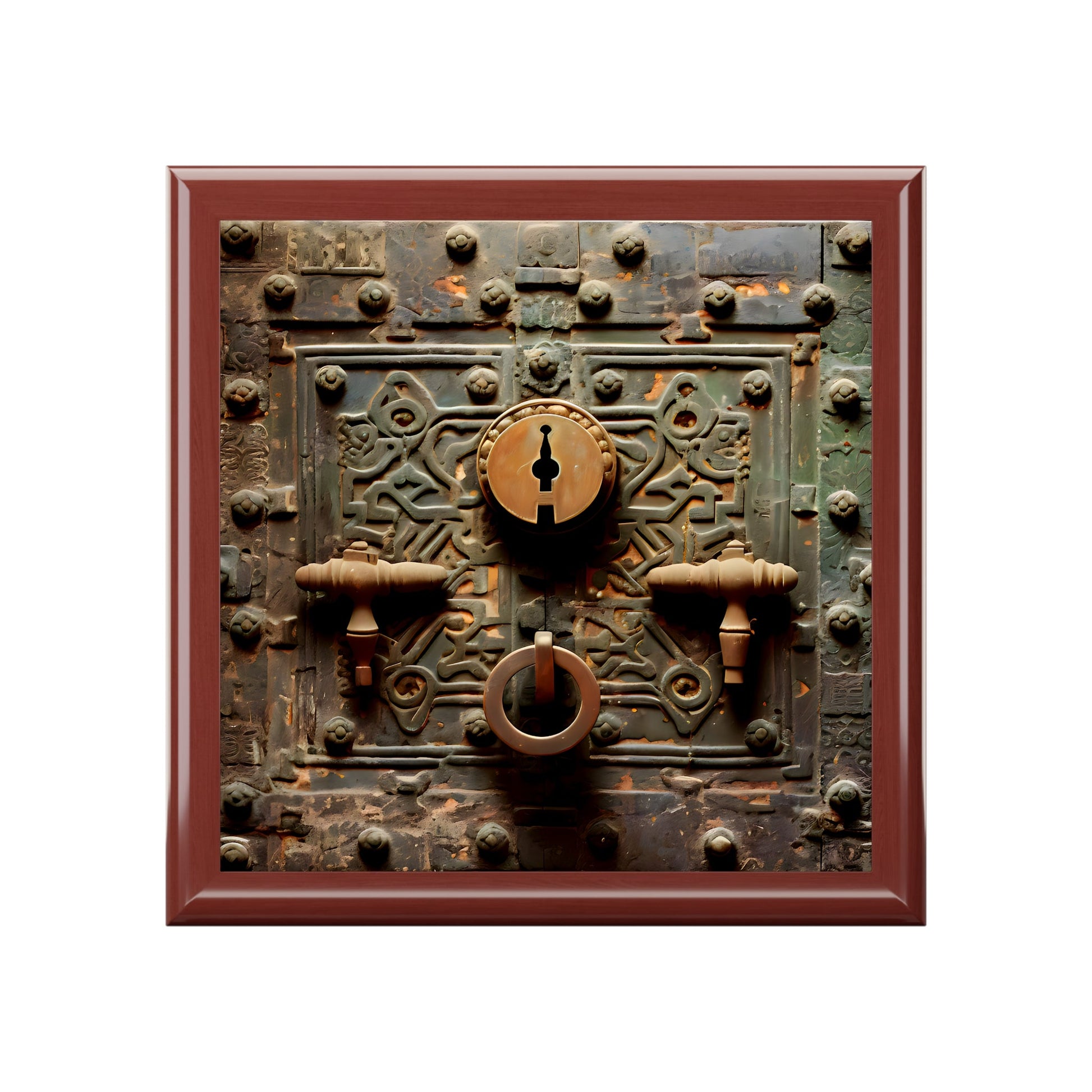 Antique Lock Jewelry Box