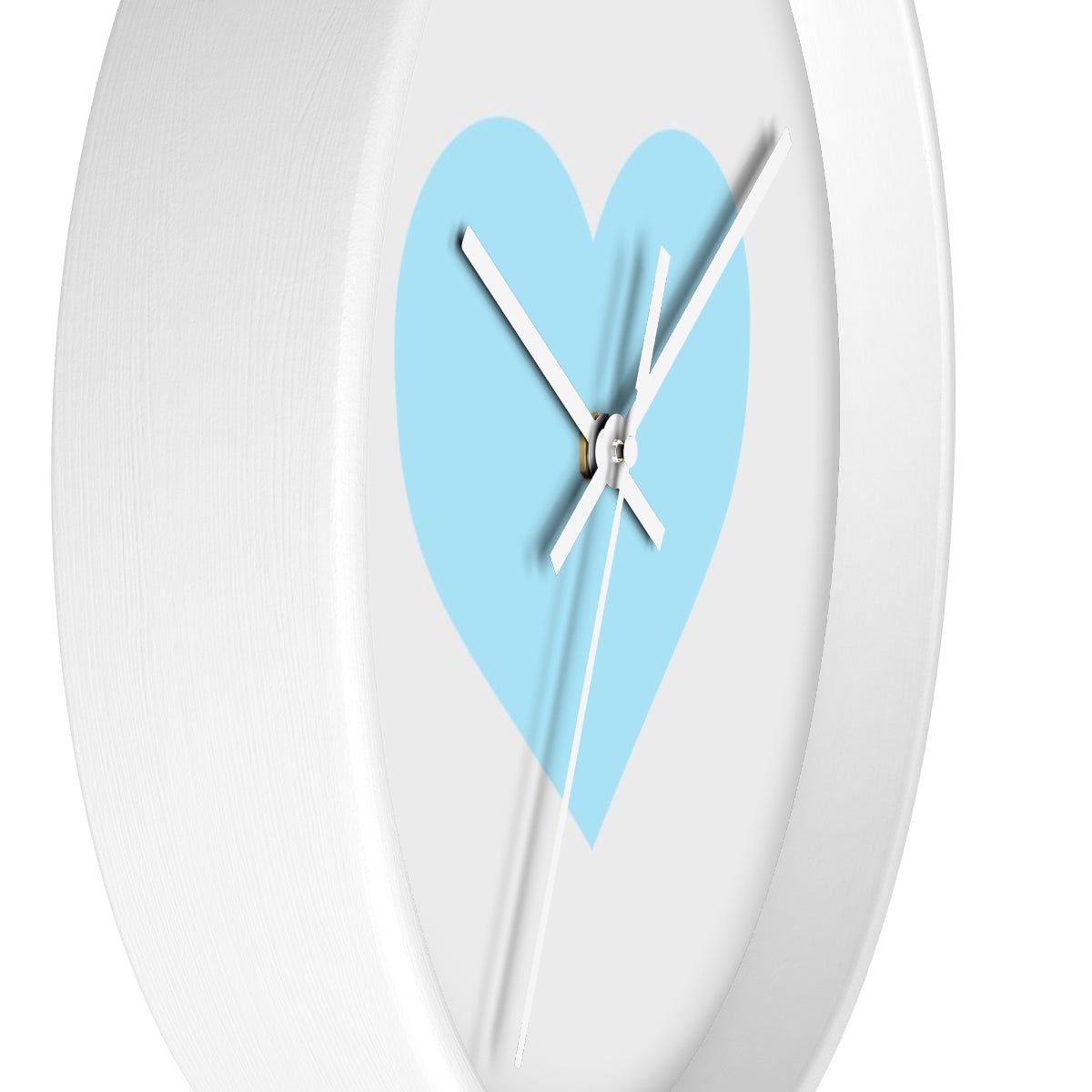 Aqua Wall Clock from ©MyHeart Collection Scandinavian influenced Design Coordinating Nursery Decor baby babiesWall clock
