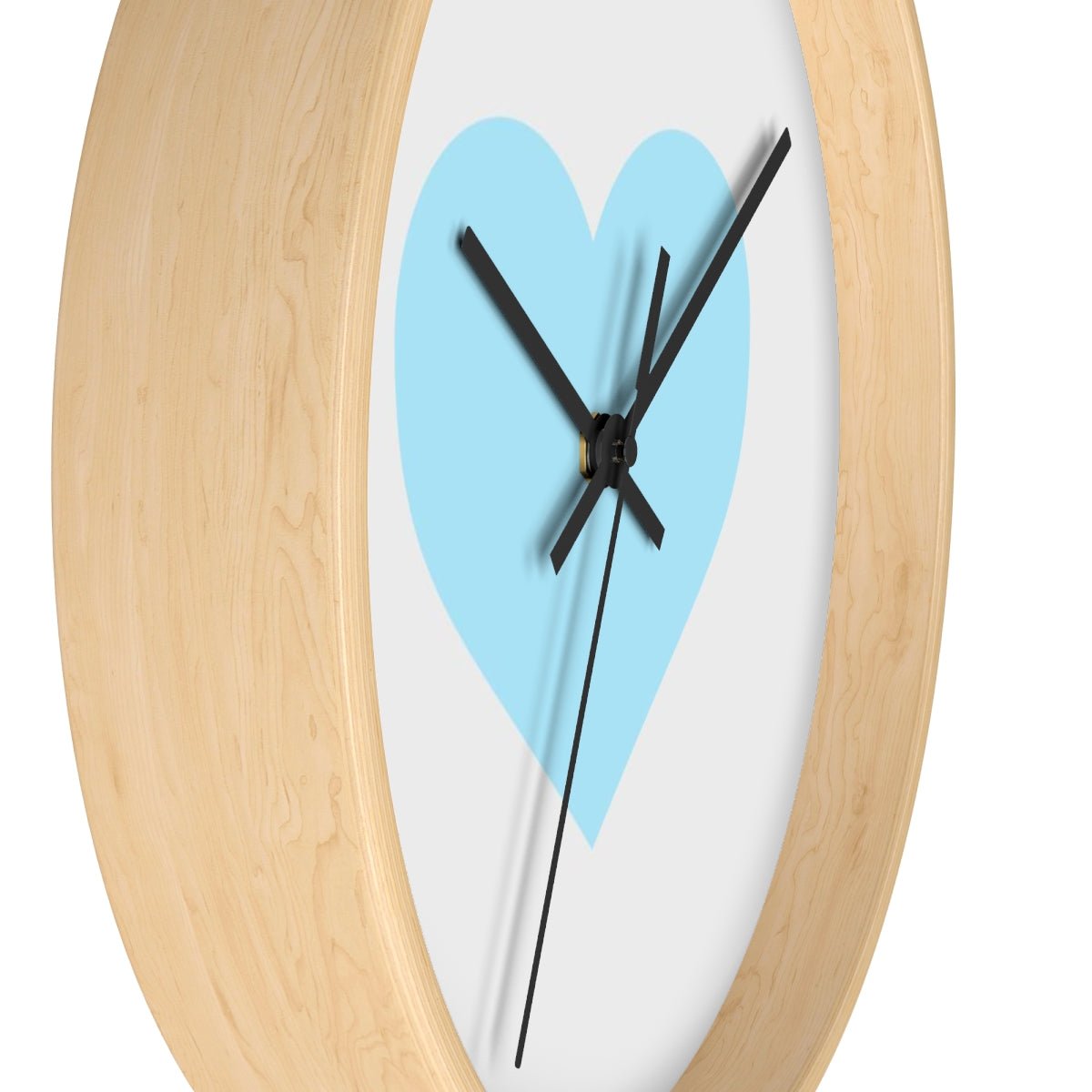 Aqua Wall Clock from ©MyHeart Collection Scandinavian influenced Design Coordinating Nursery Decor baby babiesWall clock