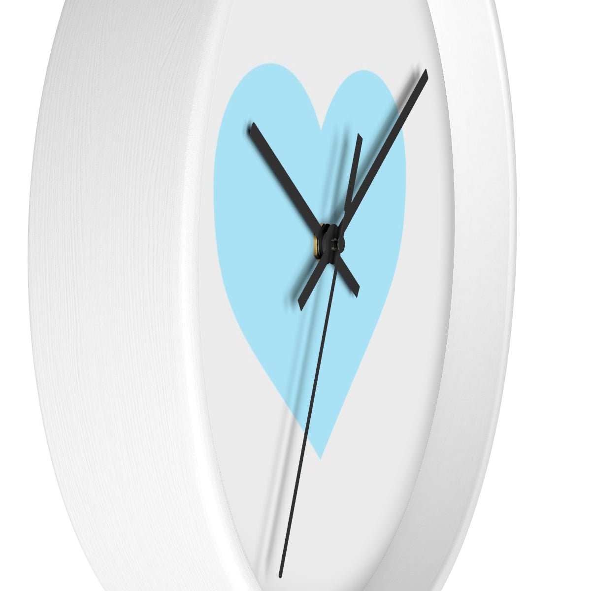 Aqua Wall Clock from ©MyHeart Collection Scandinavian influenced Design Coordinating Nursery Decor baby babiesWall clock