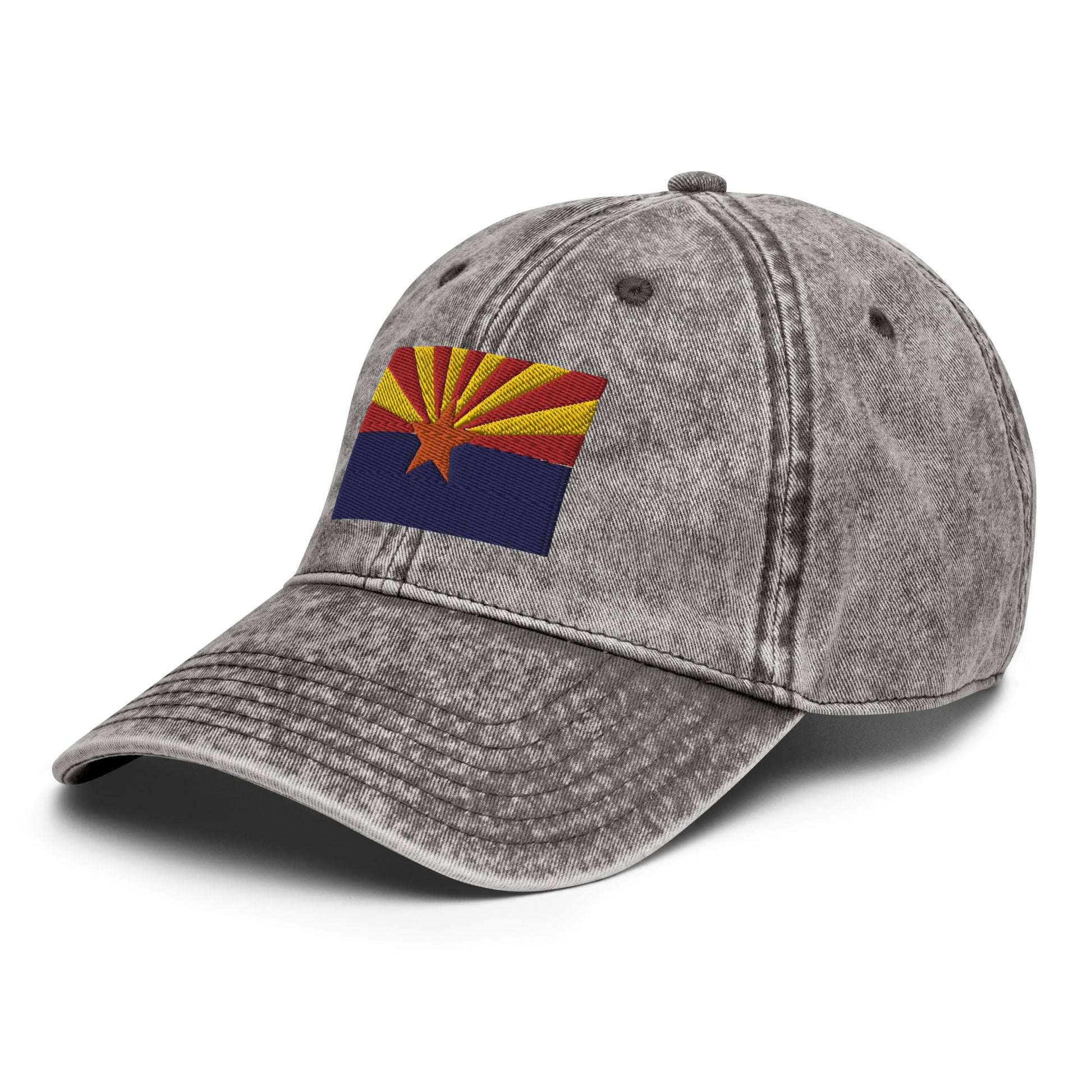 Arizona Flag Vintage Cotton Twill Cap
