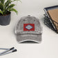 Arkansas Flag Vintage Cotton Twill Cap